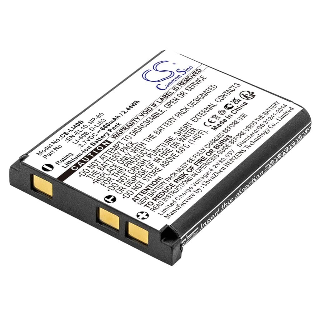 Batteri til DS5370 (VPC-T1060) erstatningsbatteri
