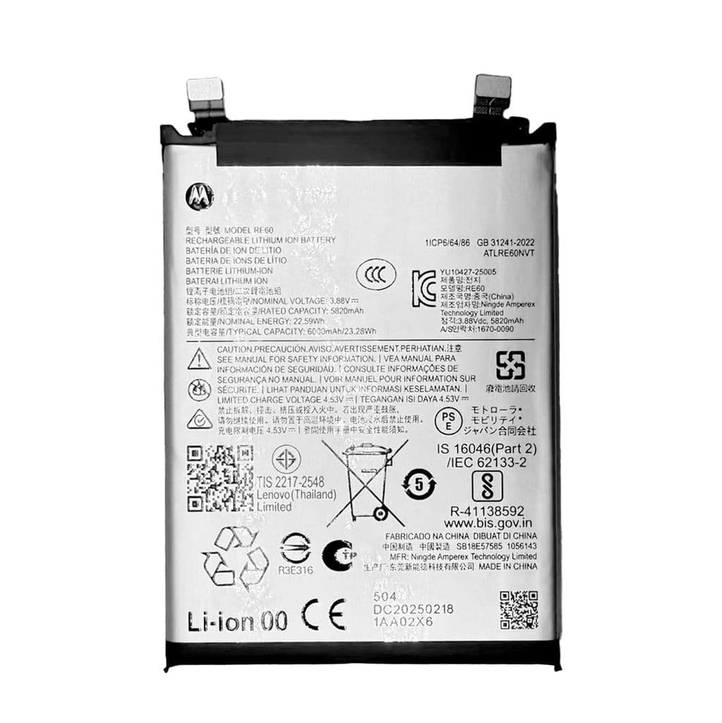 Motorola Edge 60 Pro batteri 6000mAh originalt