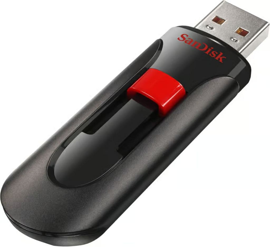 SanDisk Cruzer Glide CZ60 USB-minne, 128GB, USB 2.0