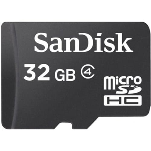 SanDisk Minnekort, microSDHC Class 4, 32GB