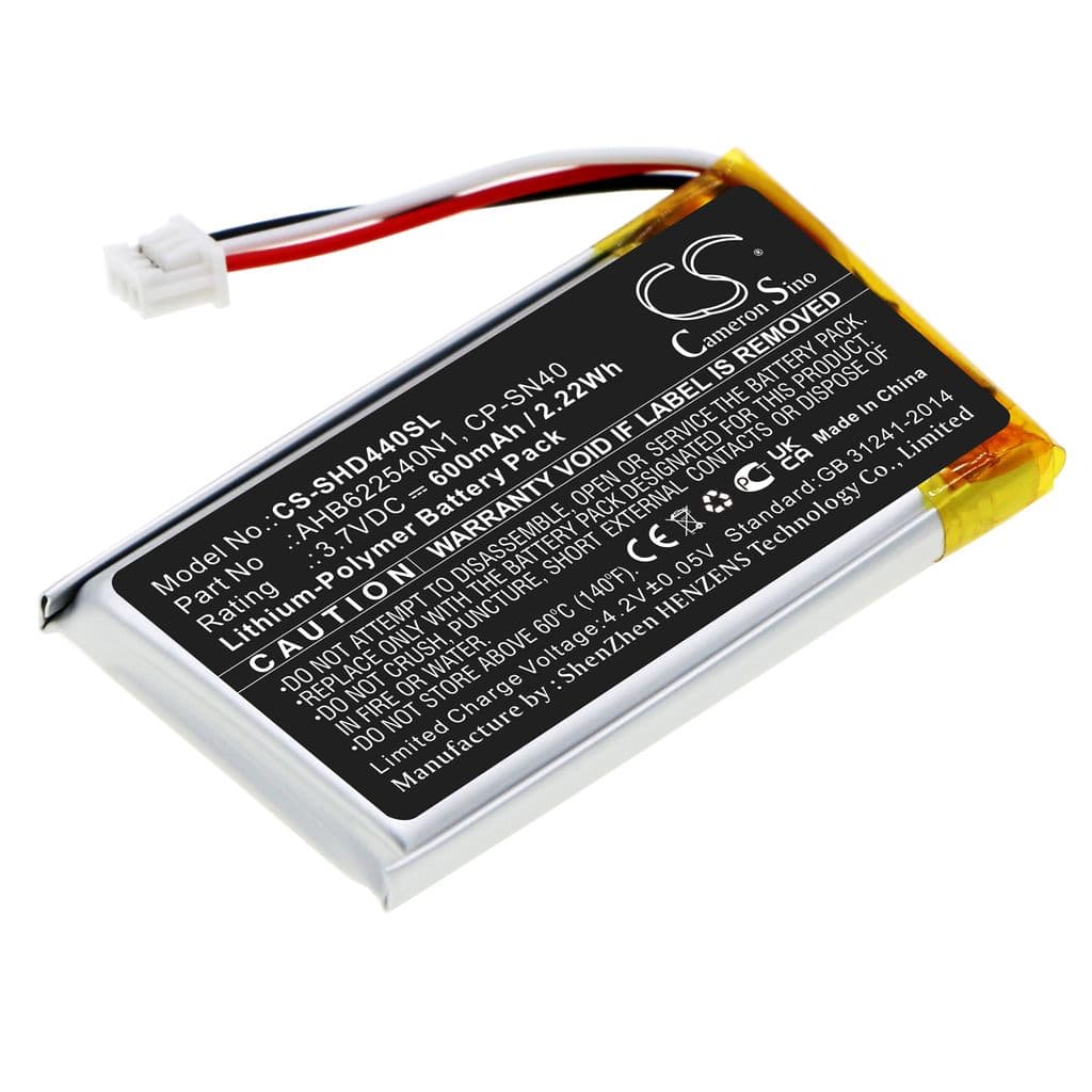 Batteri til Sennheiser HD 4.50BTNC etc