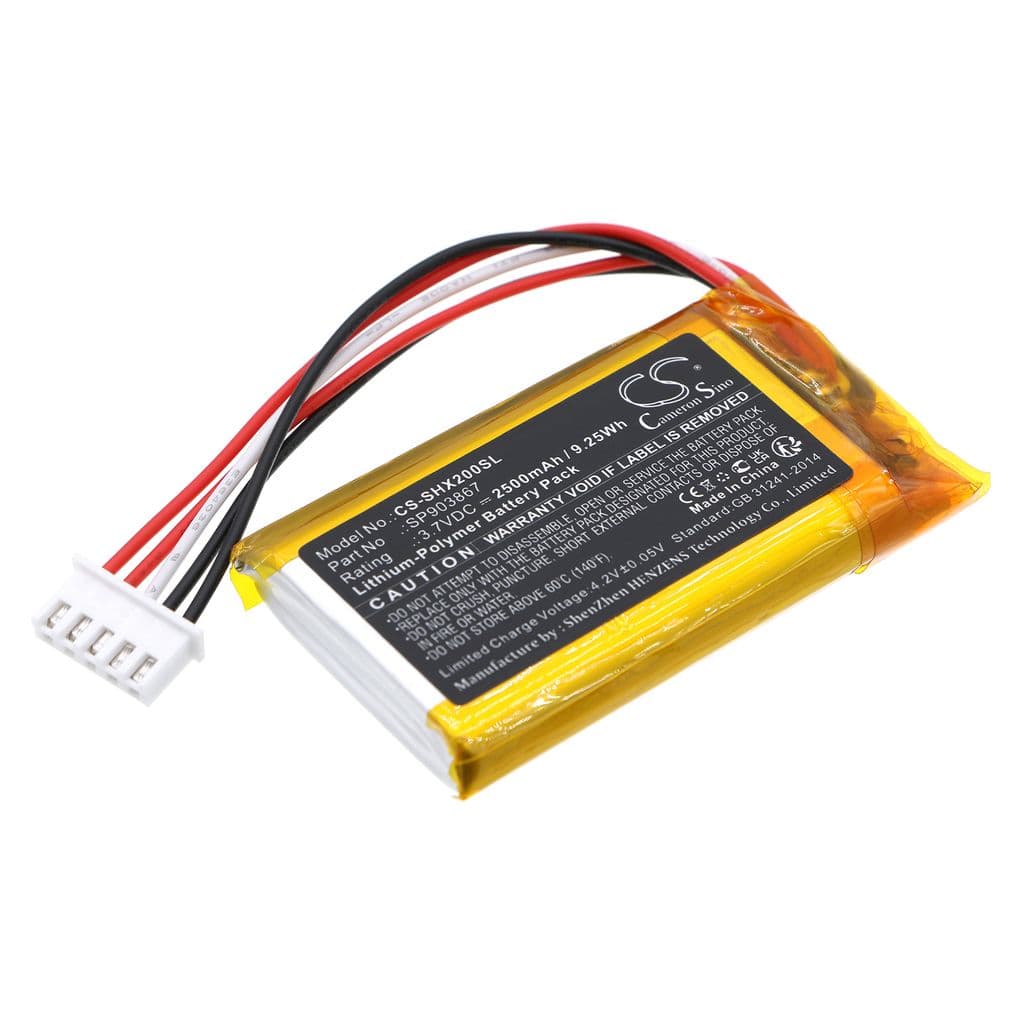 Batteri til Sony SRS-XE200 etc