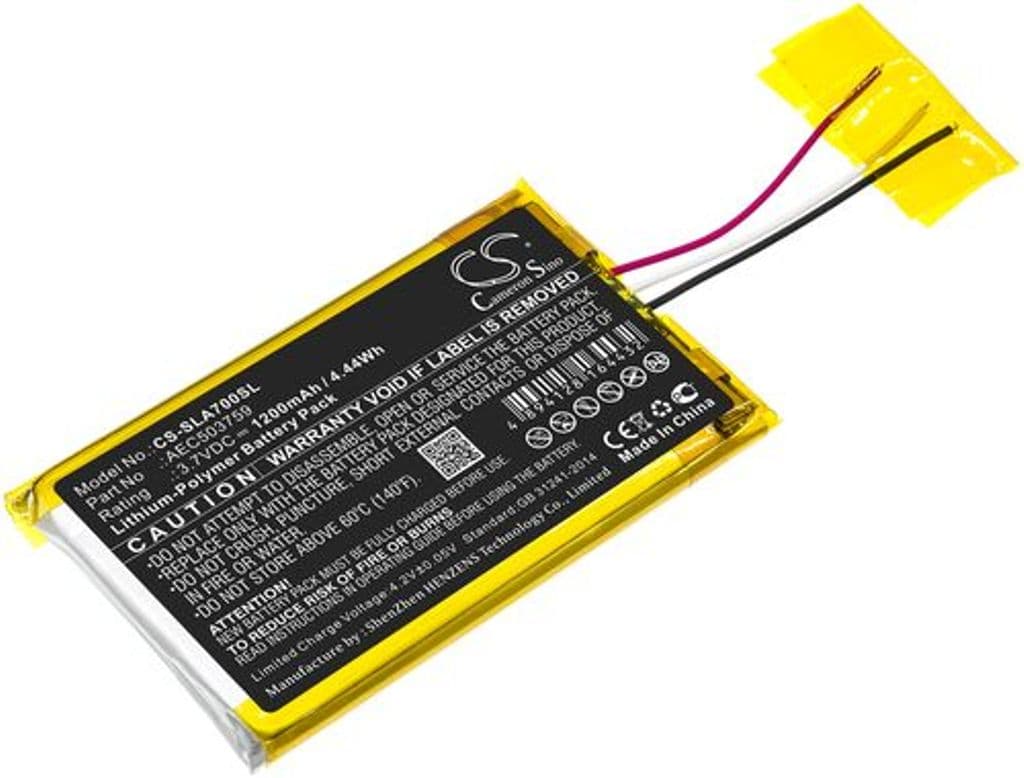 Batteri til Steelseries Arctis 7 etc