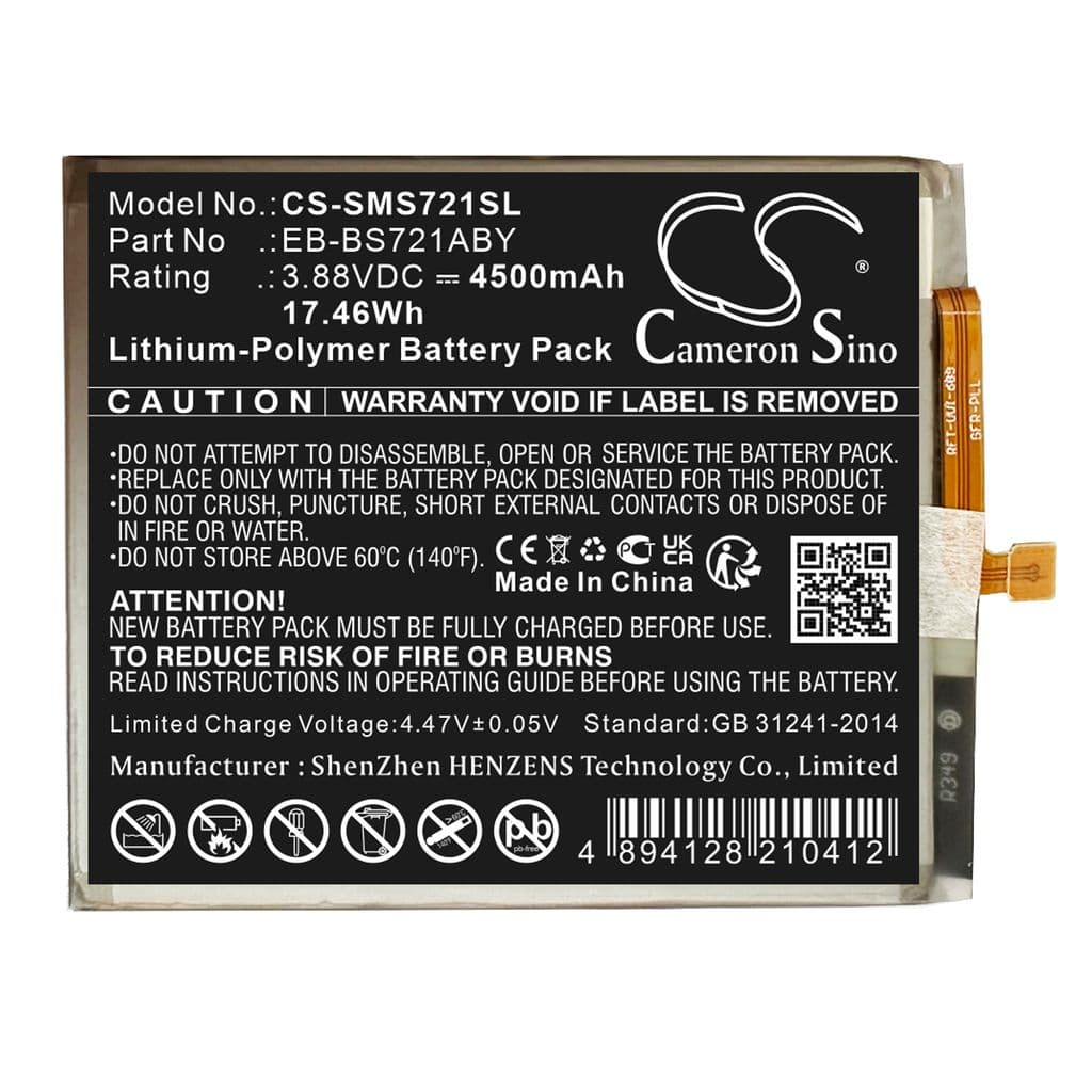 Batteri til Samsung SM-S721 etc