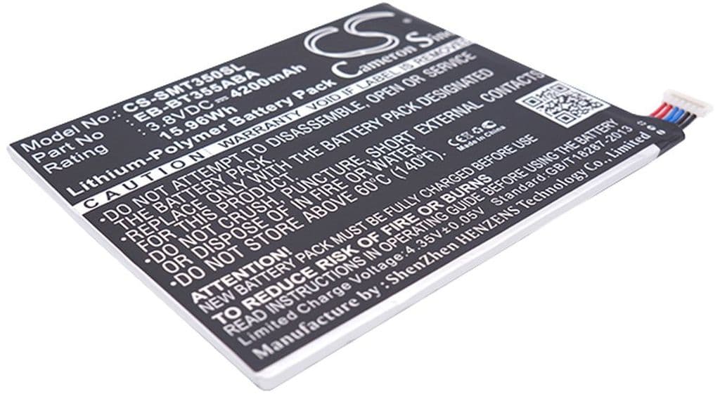 Batteri til Samsung Galaxy Tab A 8.0 etc