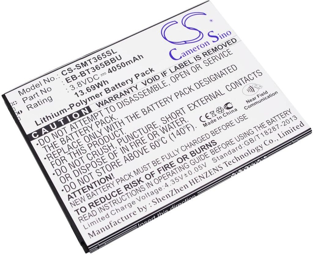 Batteri til Samsung Galaxy Tab Active etc