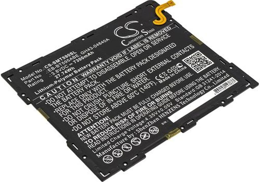 Batteri til Samsung SM-T590 etc