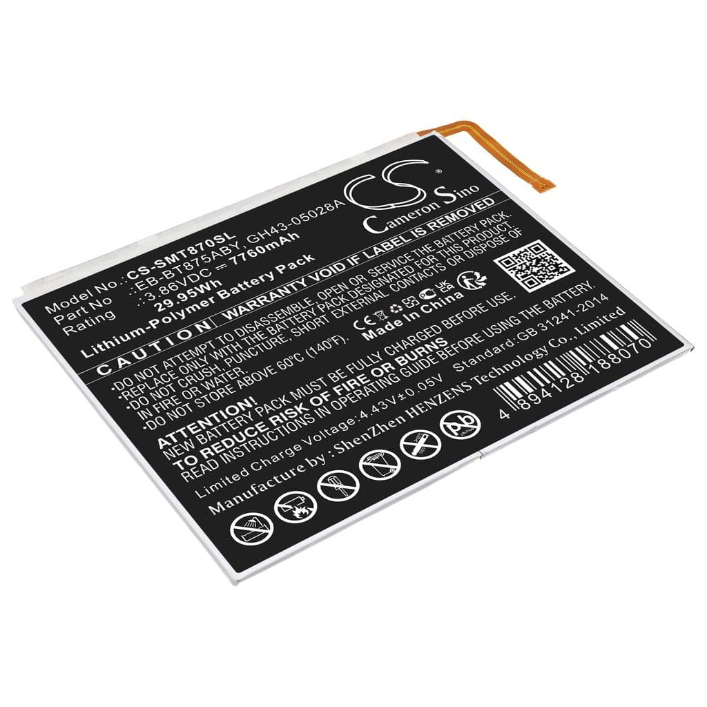 Batteri til Samsung SM-T870 etc