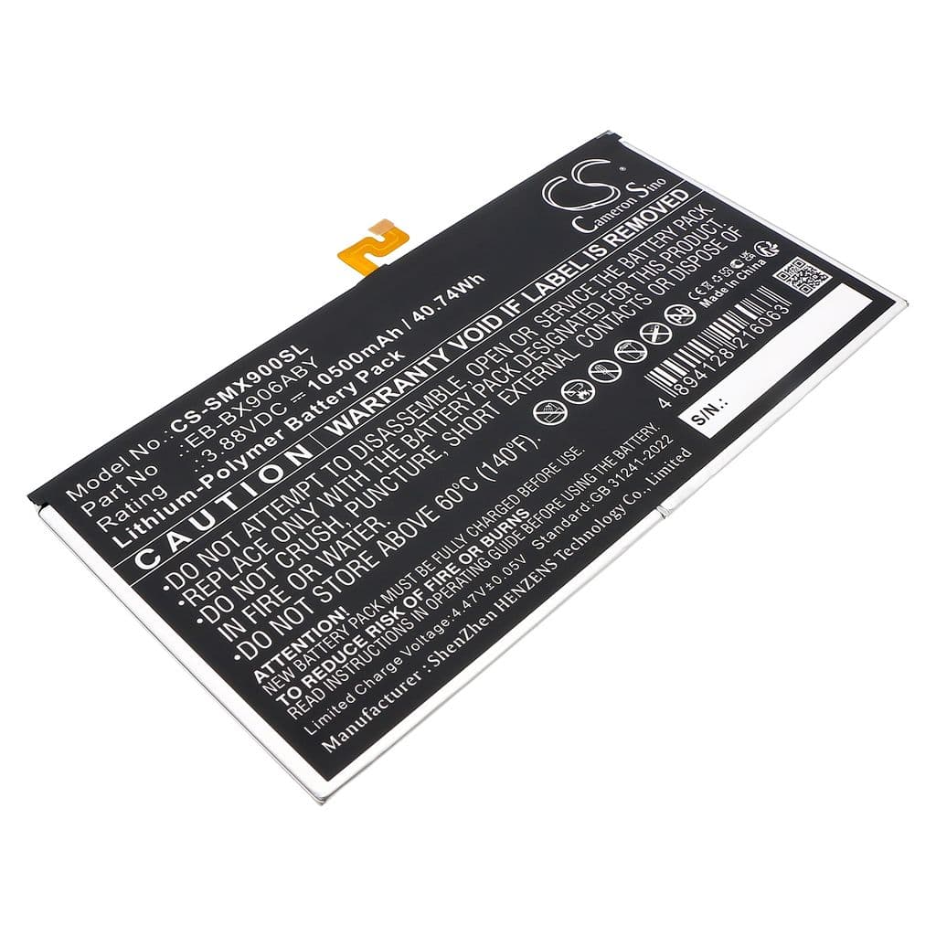 Batteri til Samsung Galaxy Tab S8 Ultra osv