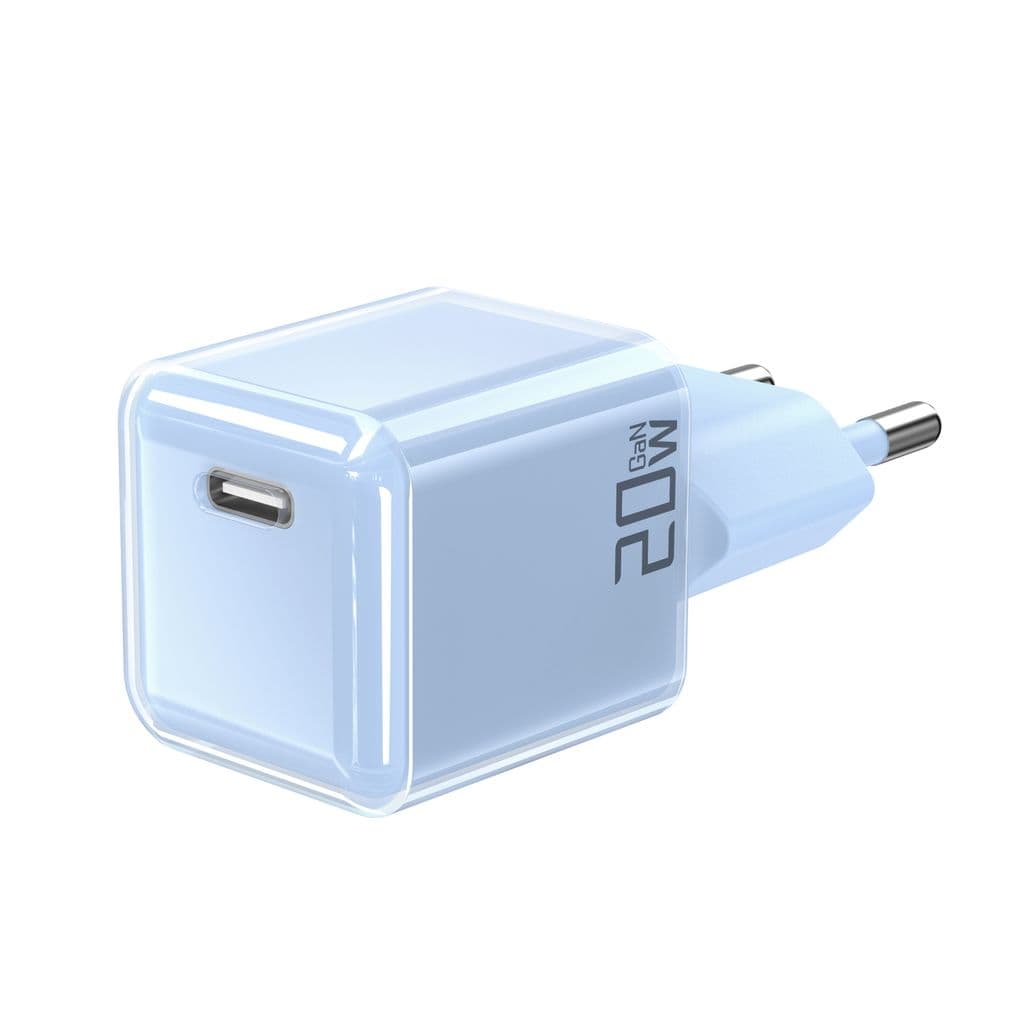 SiGN Hurtiglader PD USB-C 20W - Blå