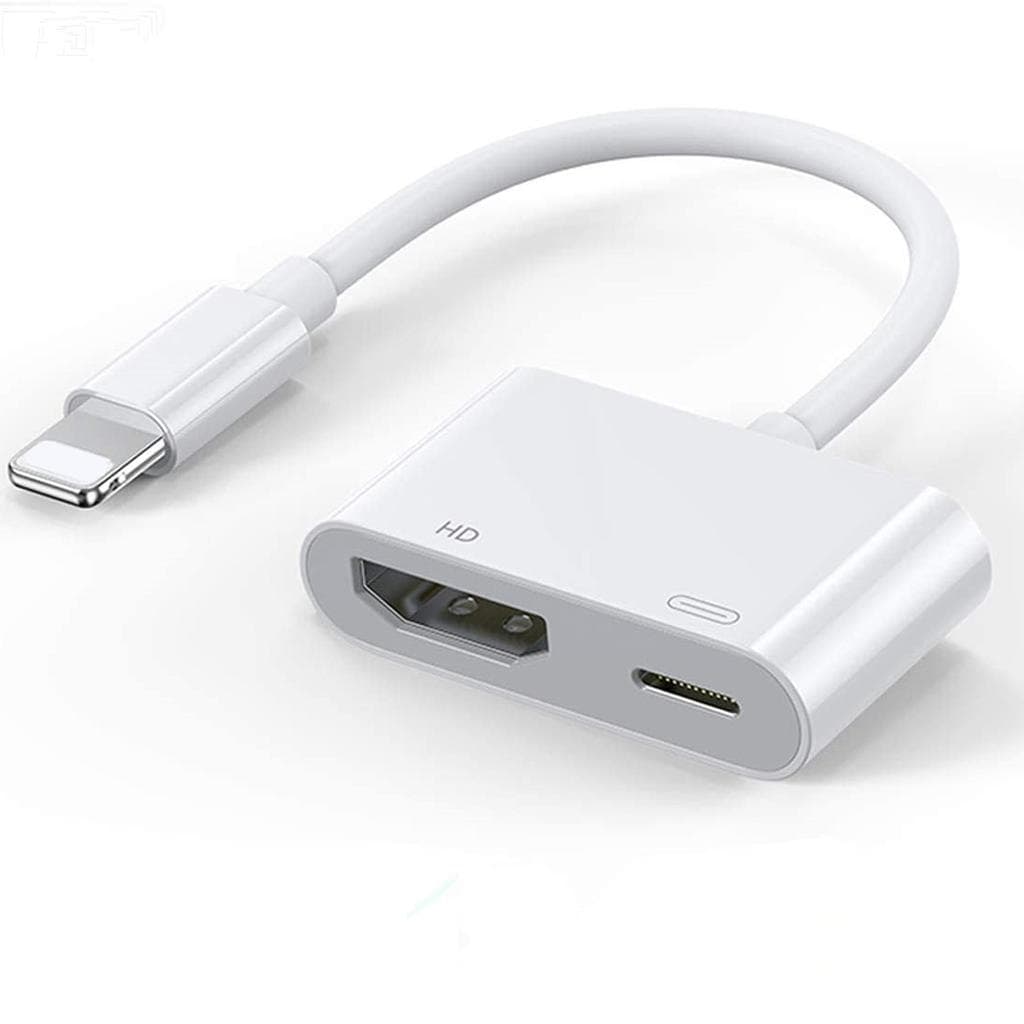 SiGN Lightning til HDMI-adapter 5V, 1A - hvit
