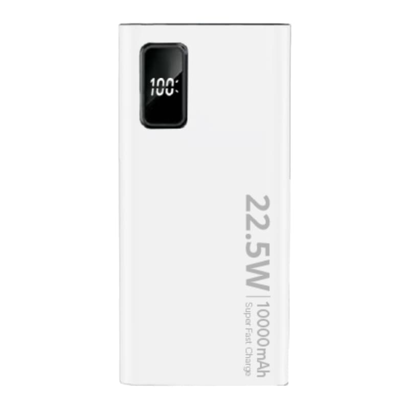 SiGN Ekstremt Kraftig Powerbank 10000mAh, 22.5W - Hvit