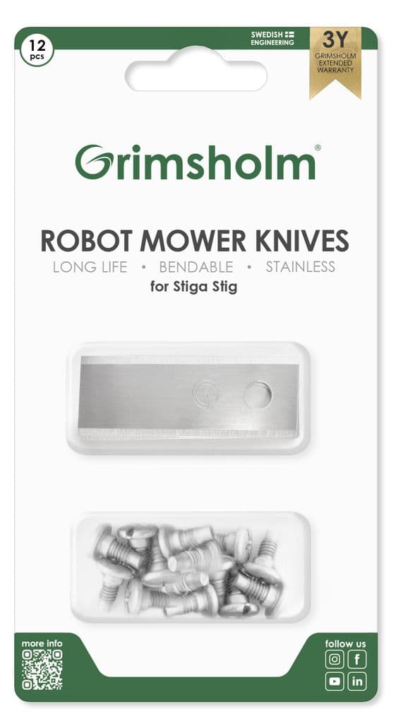 KNIV TIL STIGA STIG, 12 STK