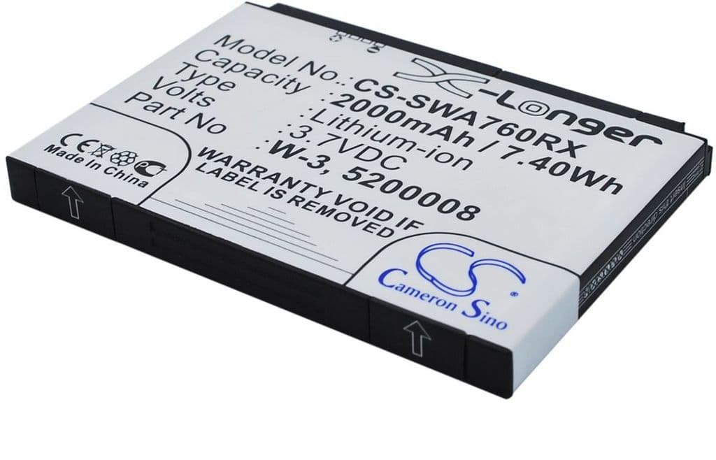 Batteri til Sierra Wireless Aircard 760 etc