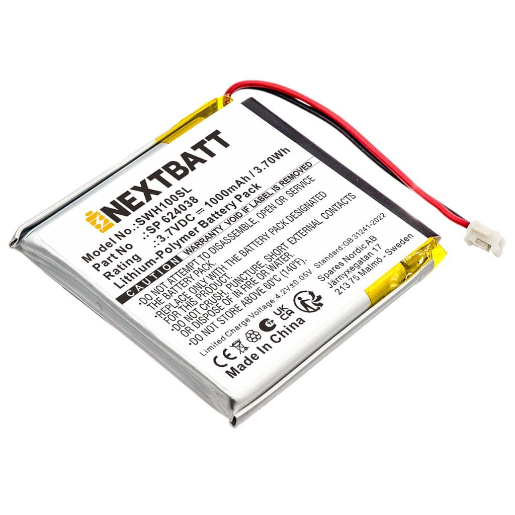 Batteri til Sony WH-1000xM3 etc