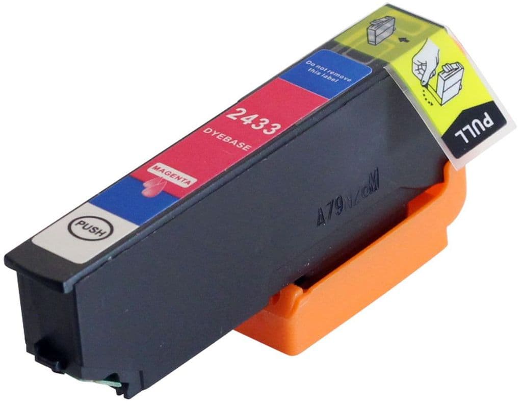 Kompatibel med T2433 (24XL) Blekkpatron magenta for Epson