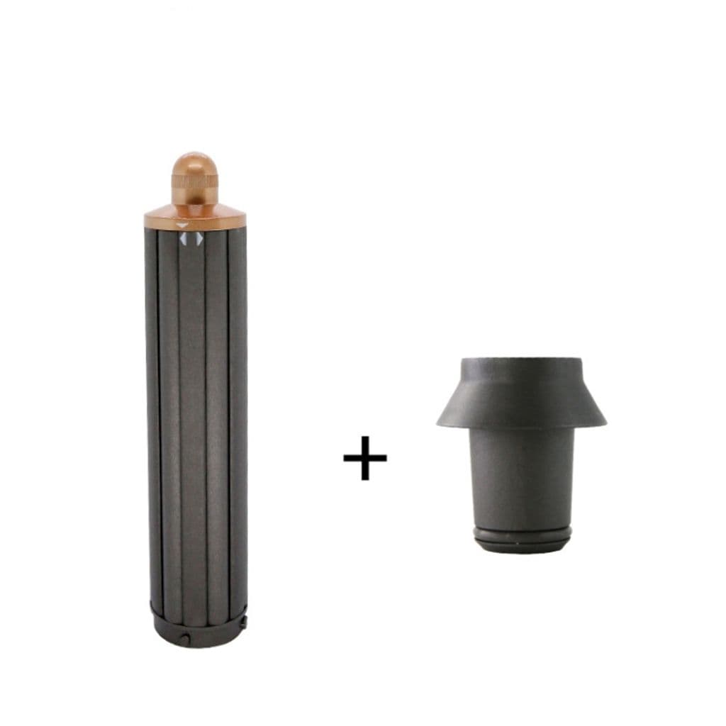 Krølljernadapter 186x40mm Dyson Airwrap HD08/05/01 med lang dyse – gull