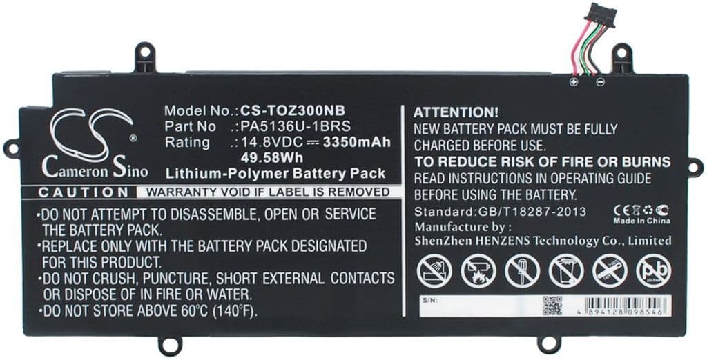 Batteri til Toshiba Portege Z30 etc