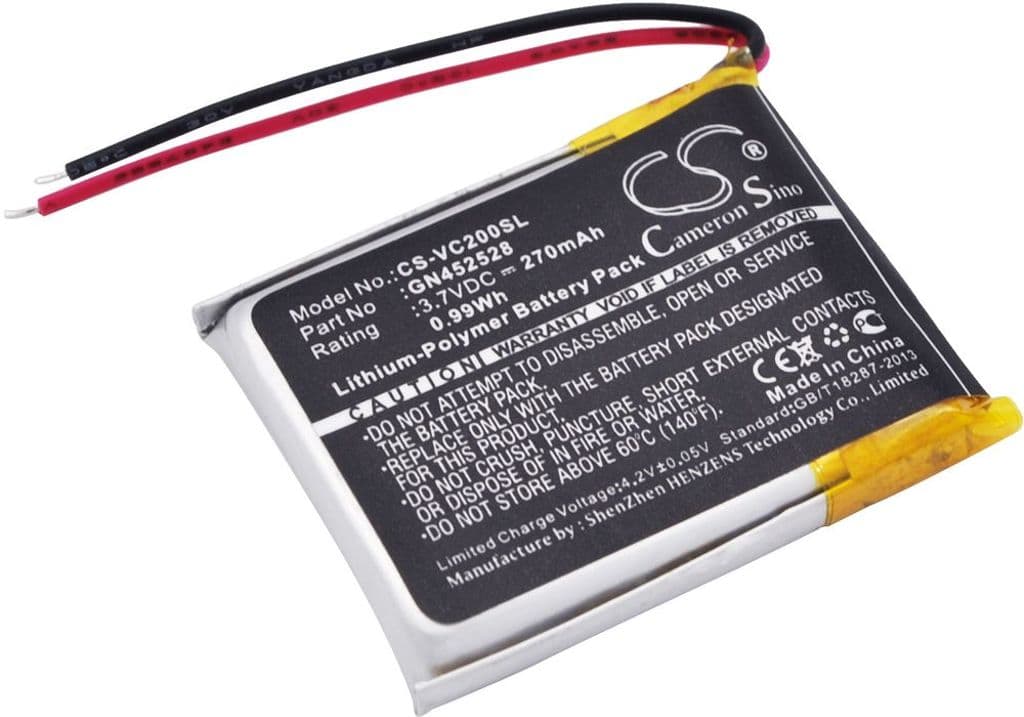 Batteri til Voice Caddie VC200 etc