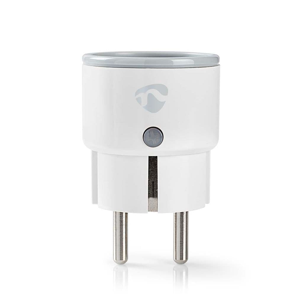 Nedis SmartLife Smartplugg, Wi-Fi, 2500W - Hvit