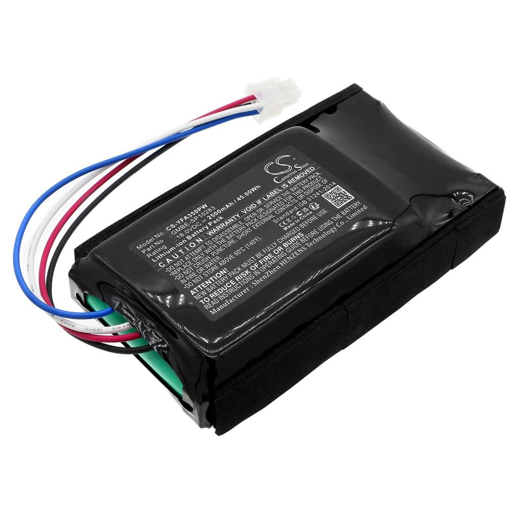 Batteri til Yard Force Amiro 350 etc