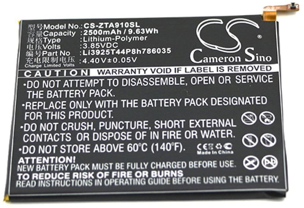 Batteri til ZTE BA910 etc