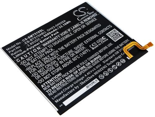Batteri til Samsung SM-T510 etc