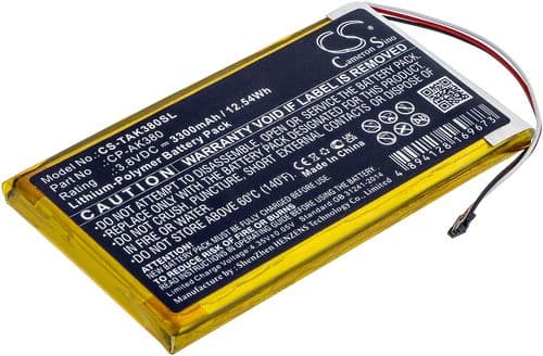 Batteri til Astell&kern AK300 etc