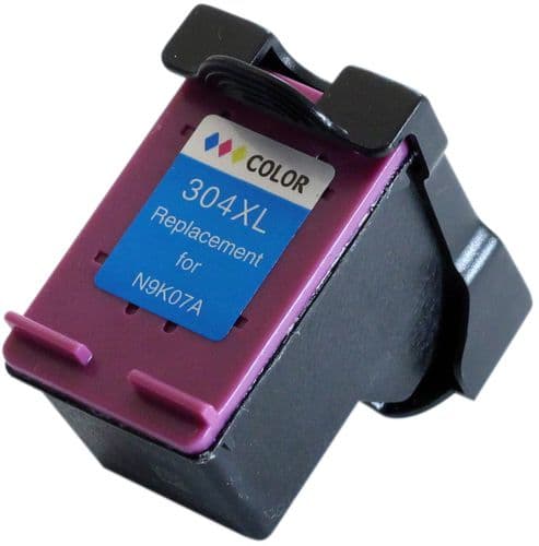 Kompatibel med 304 XL (N9K07AE) Blekkpatronfarge for HP