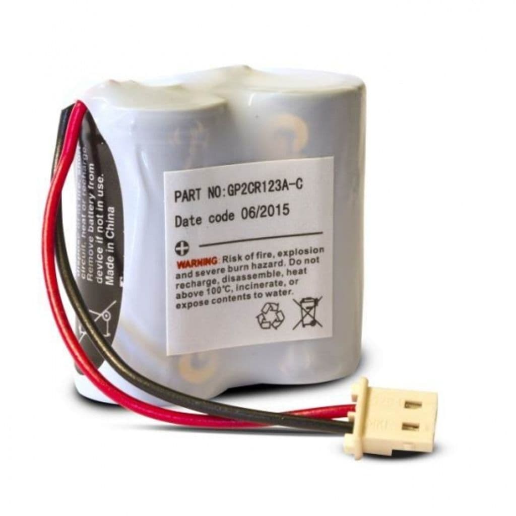 GP2CR123A-C Litium, 6.0V 1.4Ah