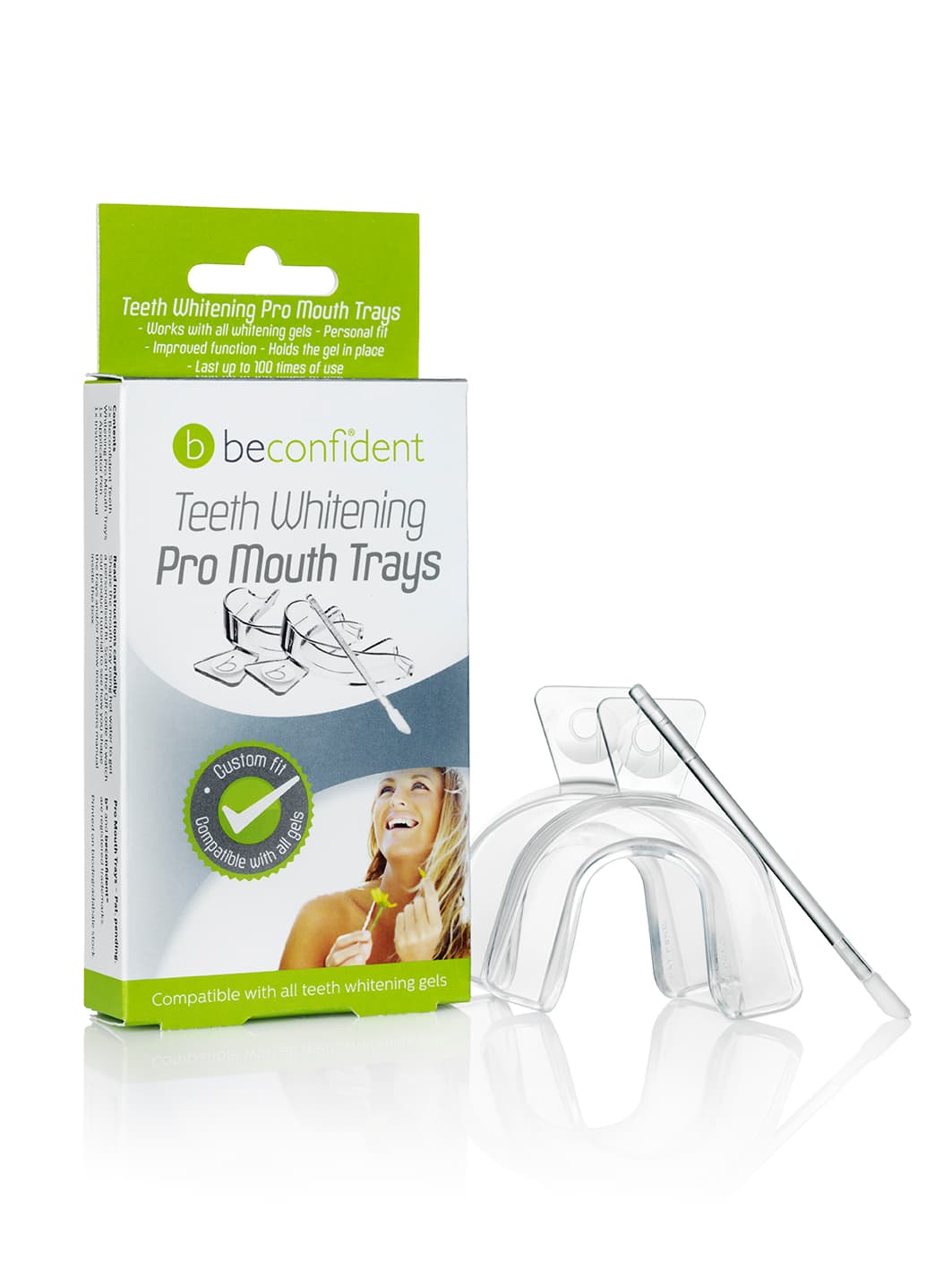 Beconfident® No Flow Teeth Whitening Pro Mouth Trays