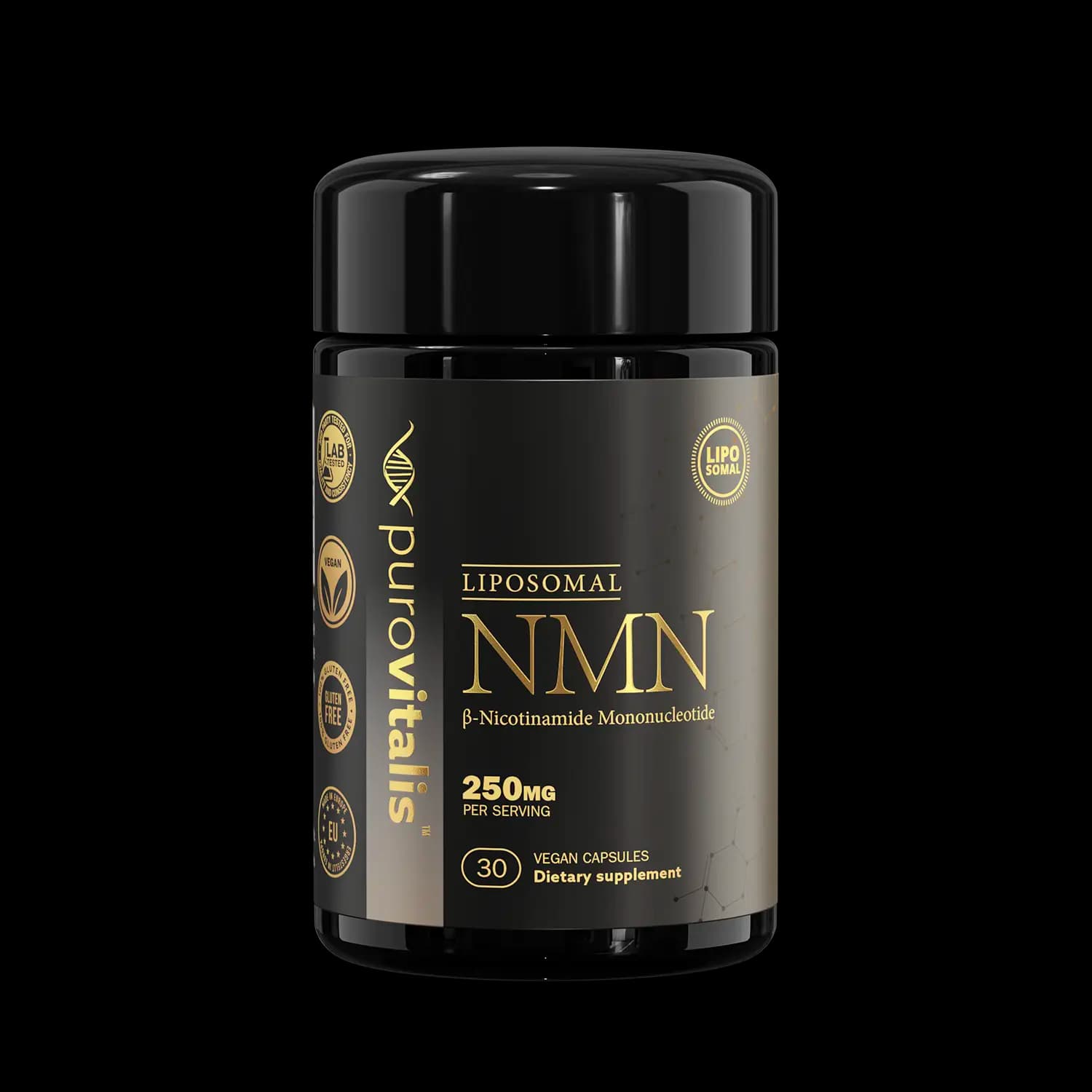 Liposomal NMN 30 Capsules Purovitalis Longevity