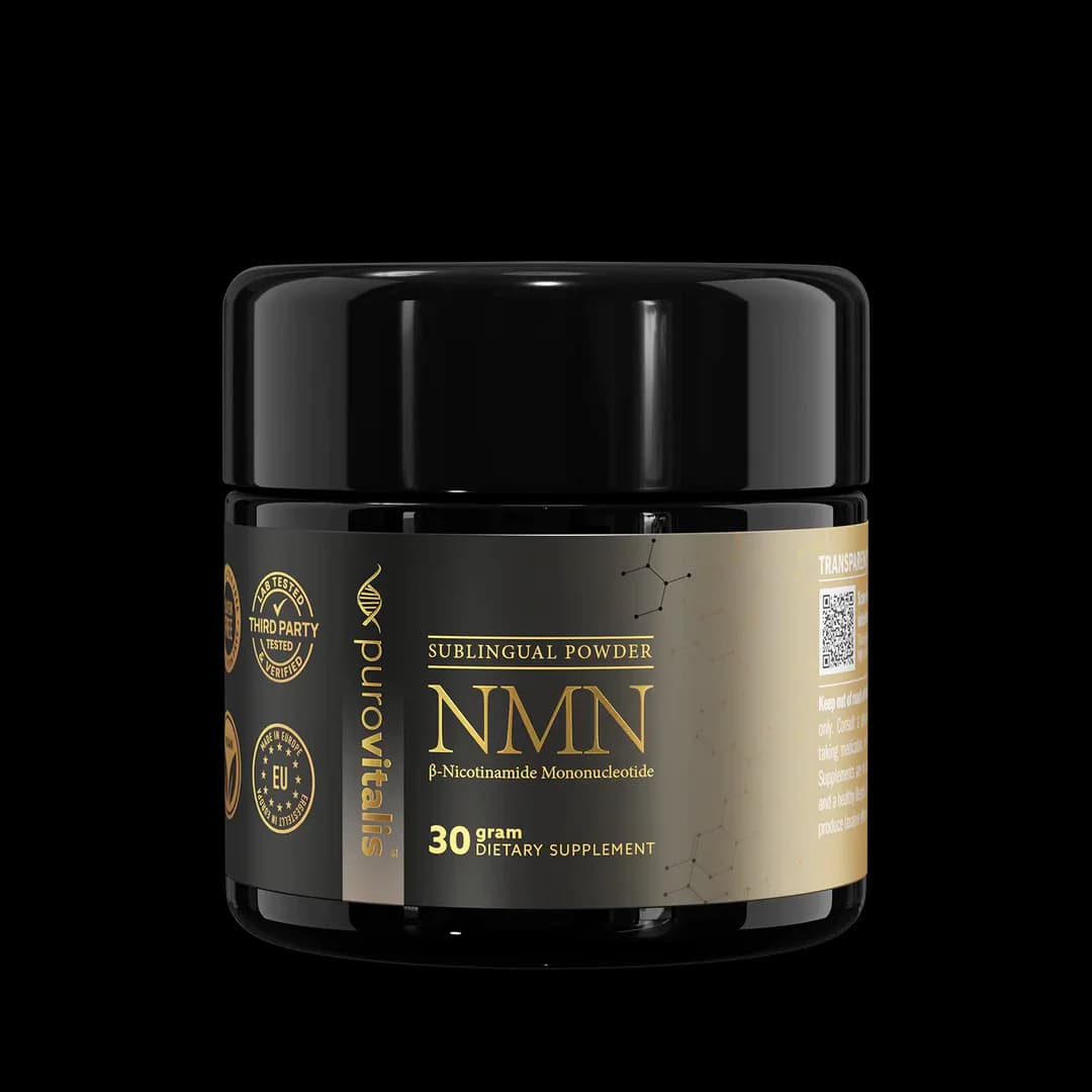 NMN Pure Powder 30 gram Purovitalis Longevity