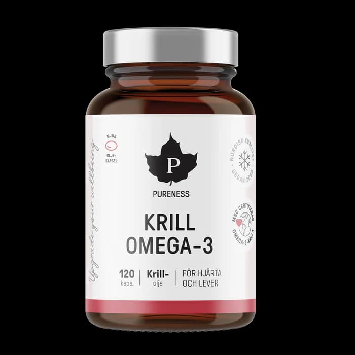 Omega-3 Krill 60 Capsules Pureness - 120 kapslar