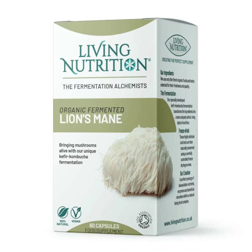 Lion’s Mane 60 Capsules Living Nutrition