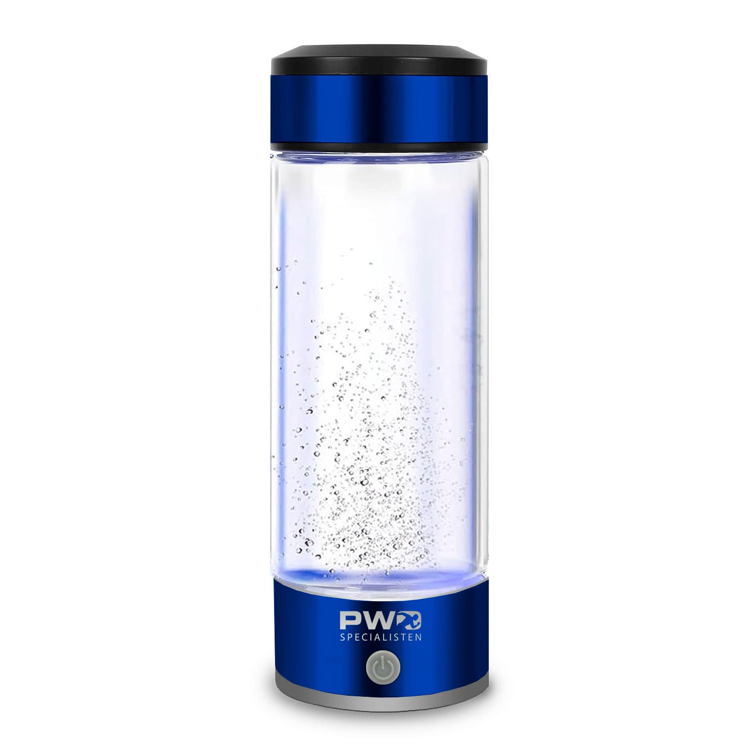 Hydrogen Water Bottle Blue PWO Specialisten
