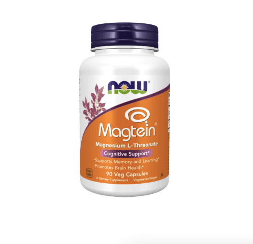 Magtein® Magnesium L-Threonate 90 Veg Capsules Now Foods