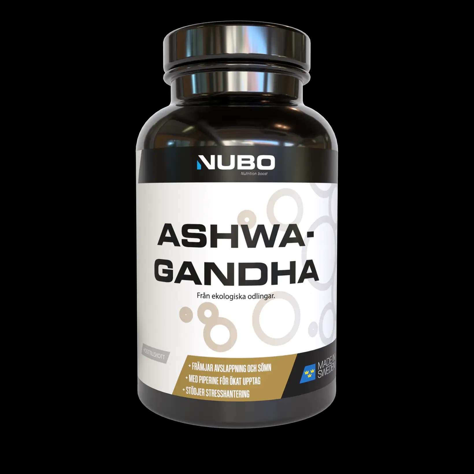 Ashwagandha Organic 120 Kapslar Nubo