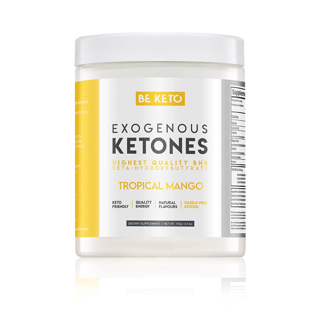 Exogenous Ketones Tropical Mango 150g BeKeto