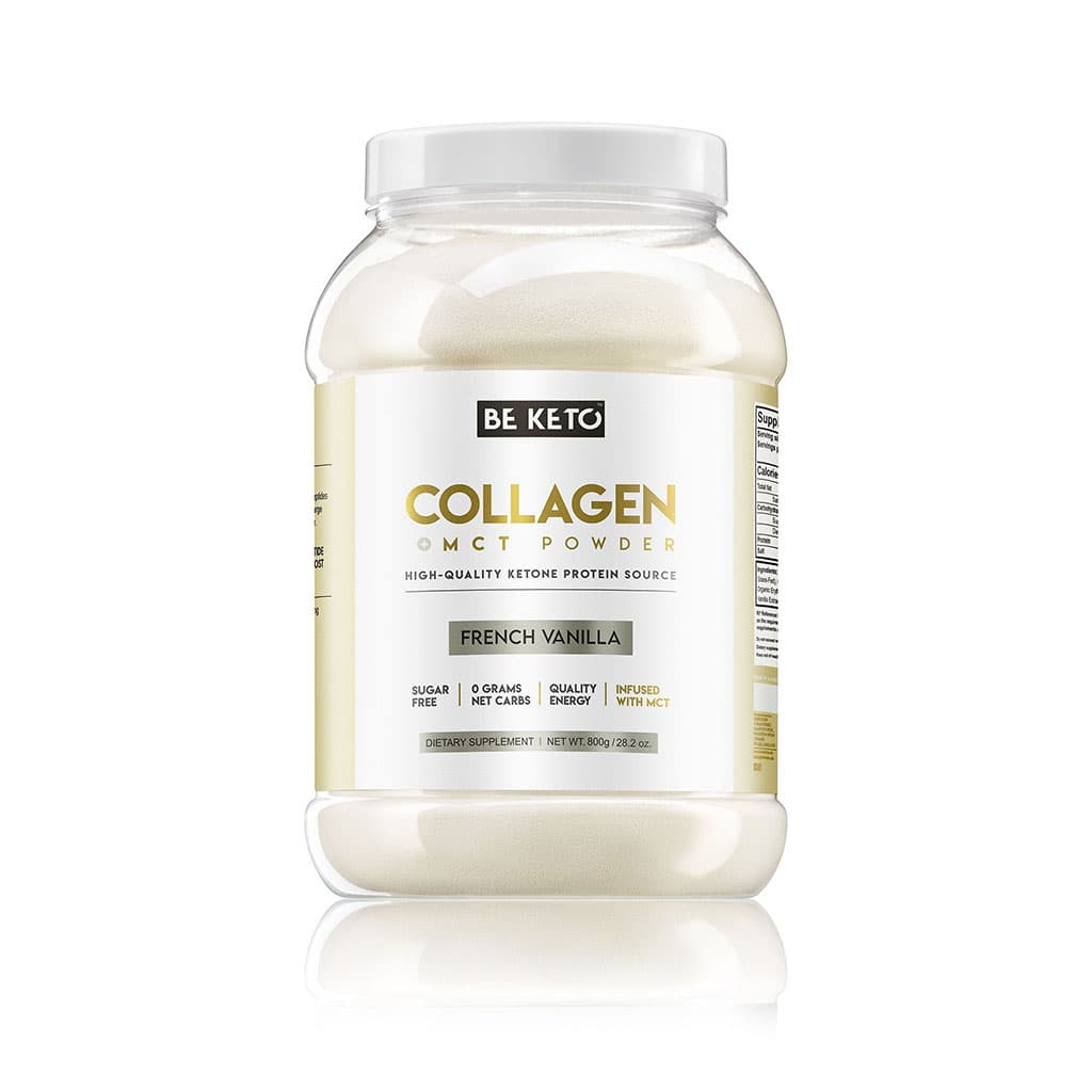 KETO Collagen with MCT Oil French Vanilla 800g BeKeto