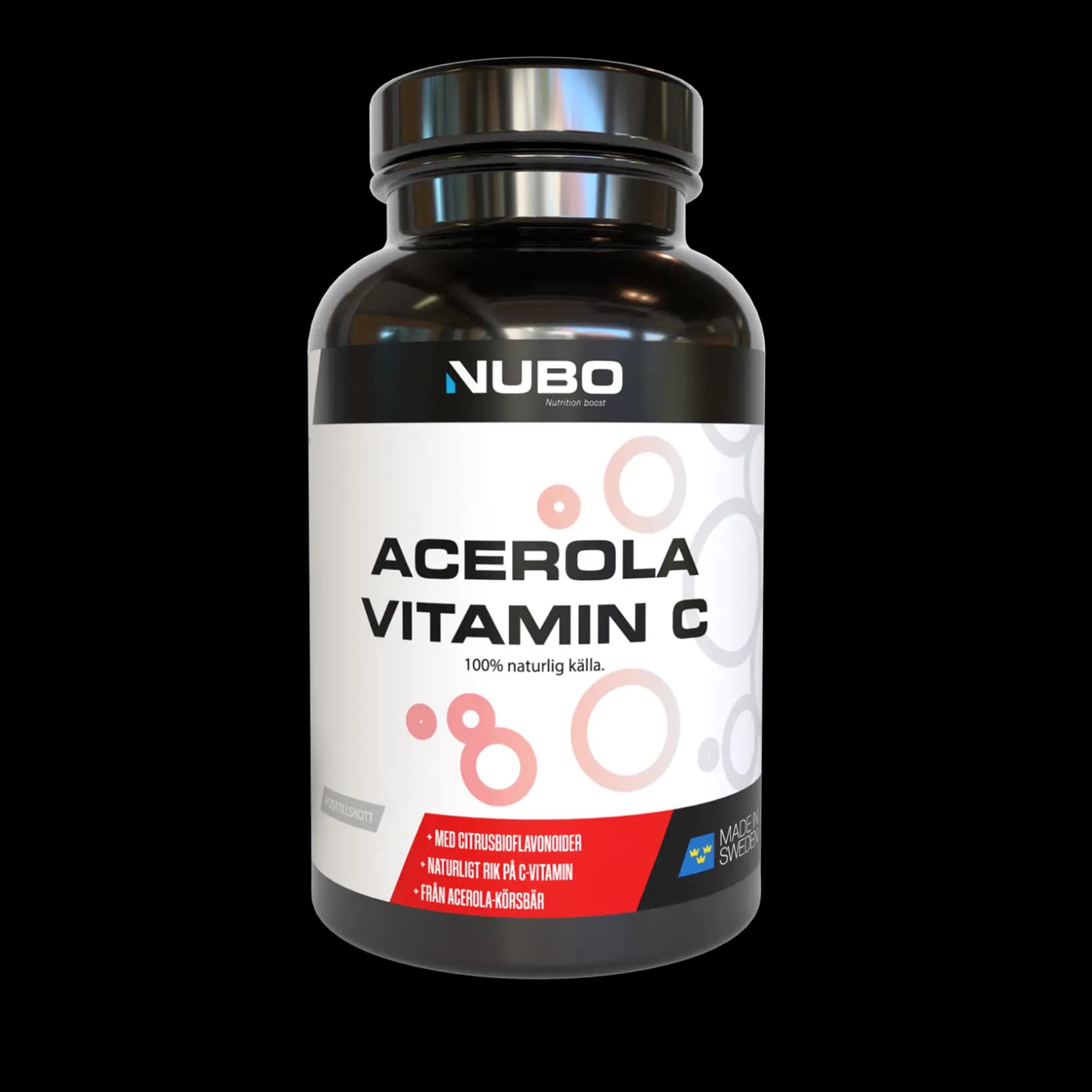 Acerola Vitamin C 120 kapslar Nubo