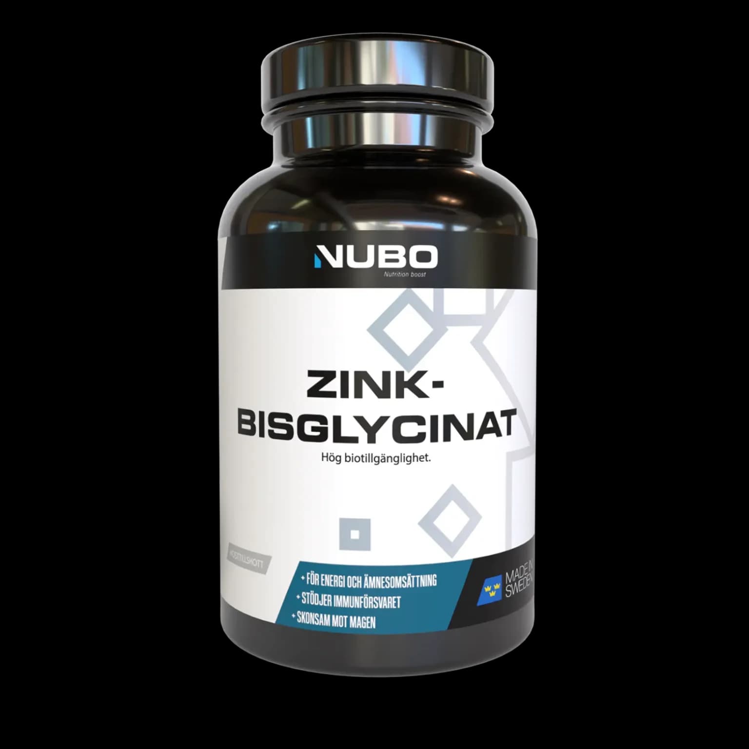Zinkbisglycinat 120 kapslar Nubo