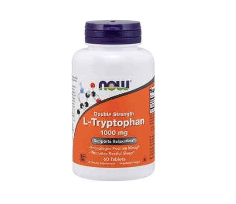 L-Tryptophan 1000 mg 60 tablets NOW Foods