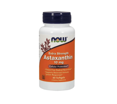 Astaxanthin 10 mg 60 capsules Now Foods