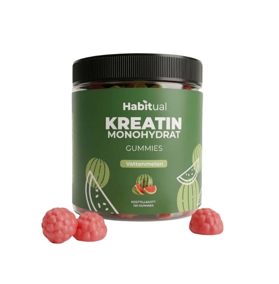Creatine Gummies Watermelon 120 pcs Habitual