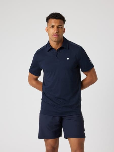 Ace Mesh Panel Polo Shirt