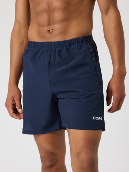 Borg Zip Shorts 7 Inch