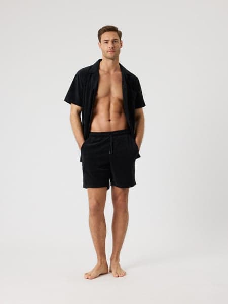 Borg Toweling Pool Shorts