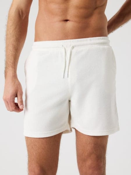 Borg Toweling Pool Shorts