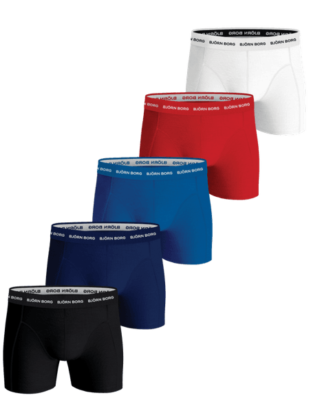 Cotton Stretch Boxers 5-pack